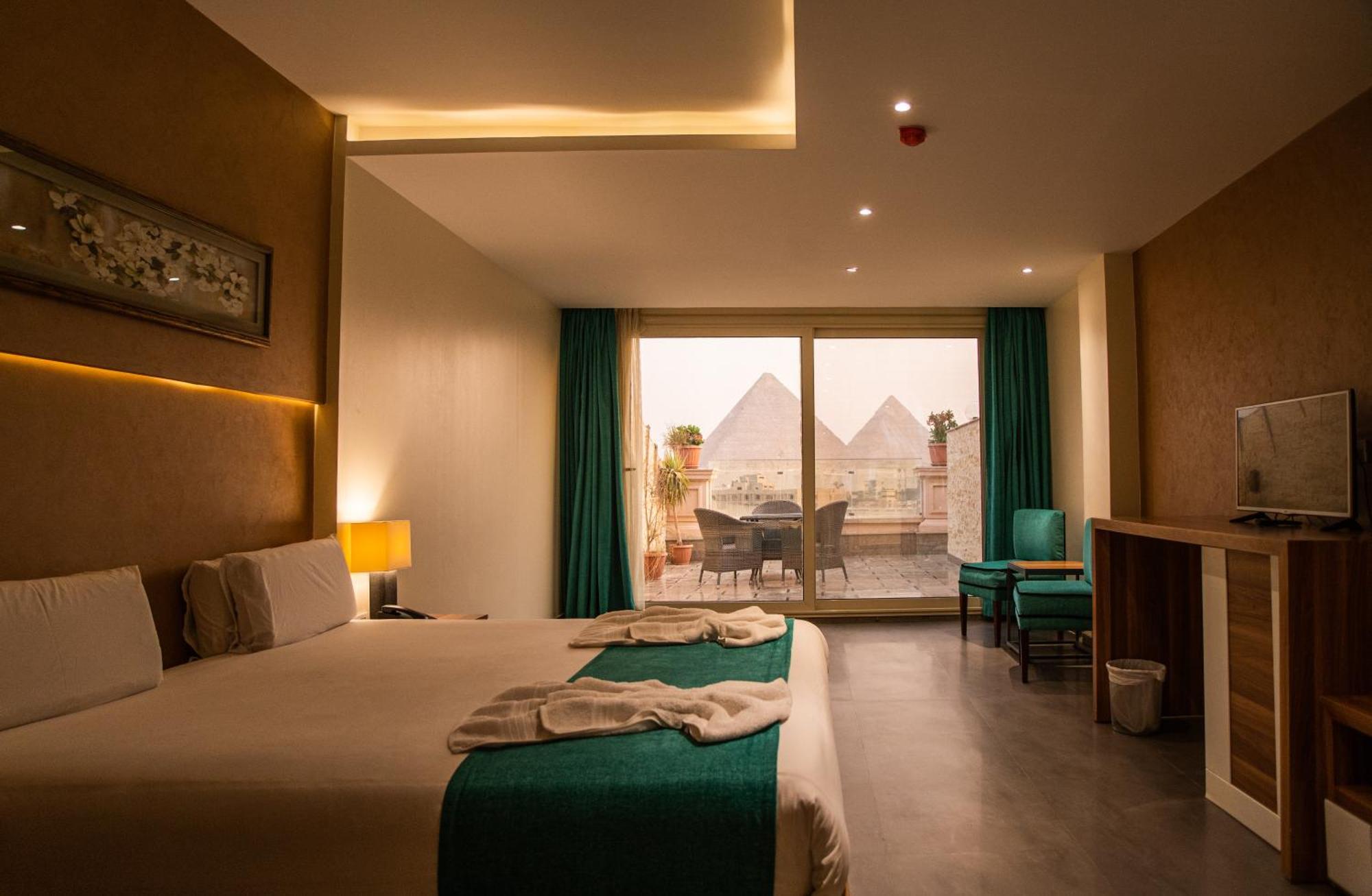 New Top Pyramids Hotel Kairo Bagian luar foto