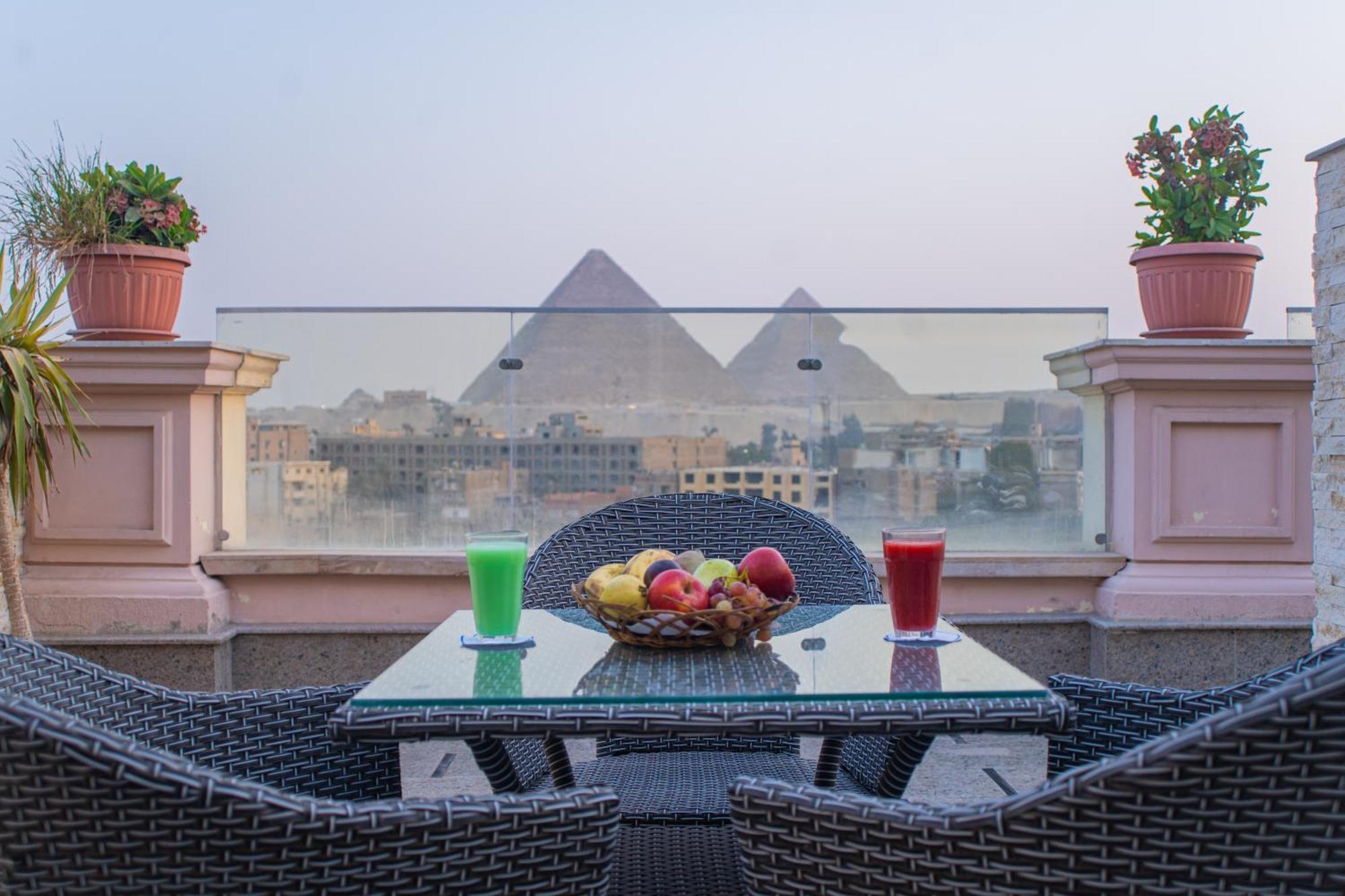 New Top Pyramids Hotel Kairo Bagian luar foto