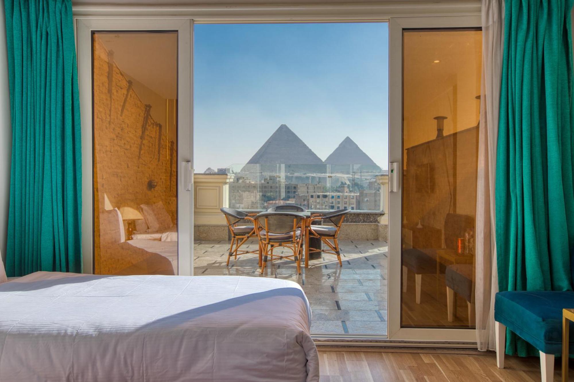 New Top Pyramids Hotel Kairo Bagian luar foto