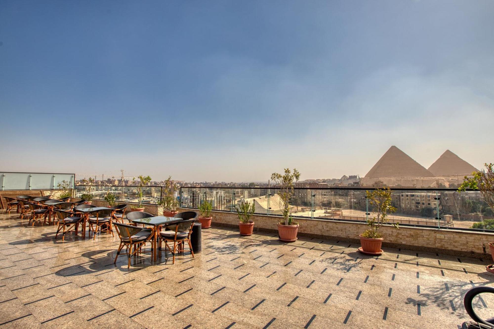 New Top Pyramids Hotel Kairo Bagian luar foto