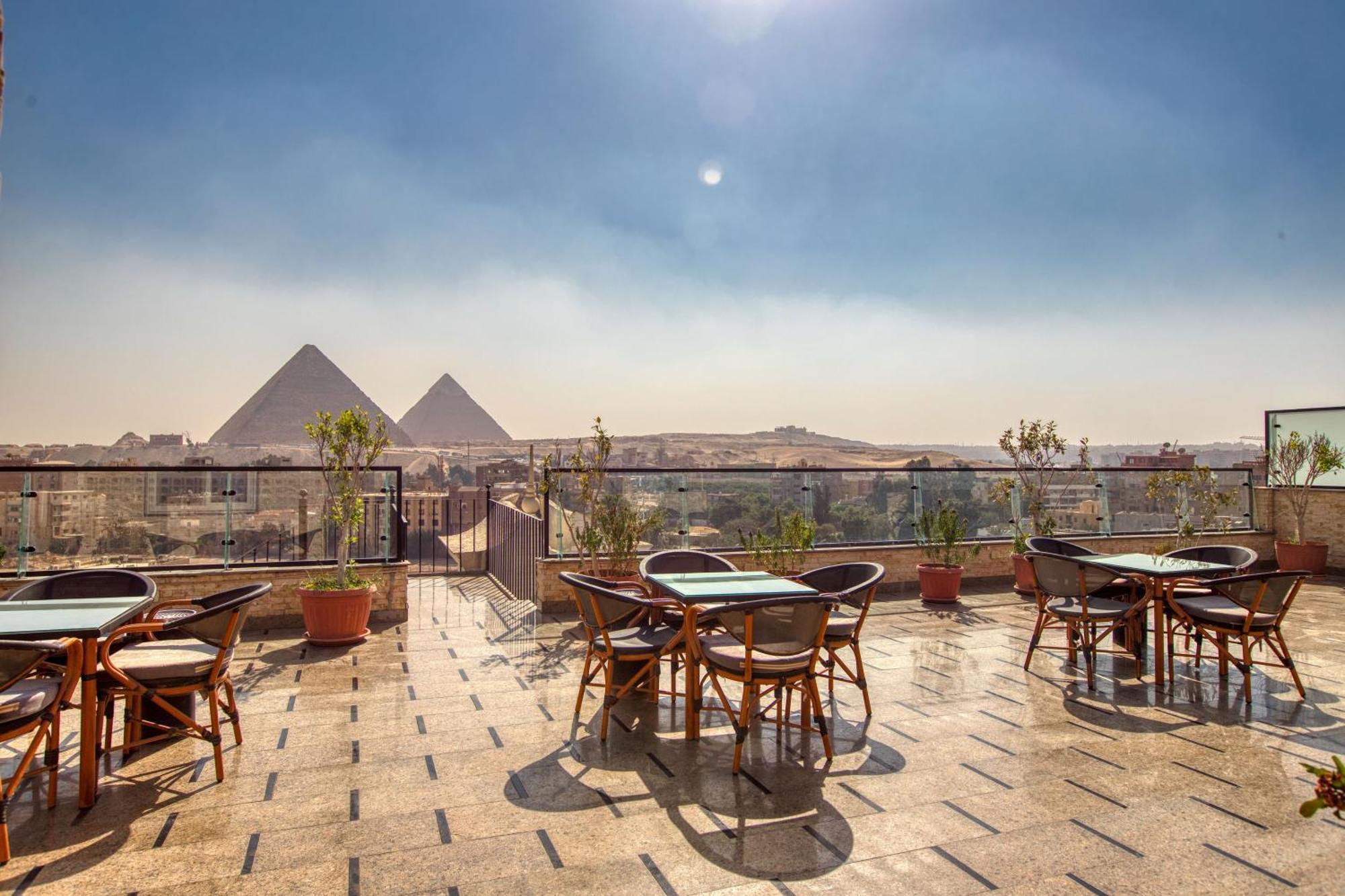 New Top Pyramids Hotel Kairo Bagian luar foto