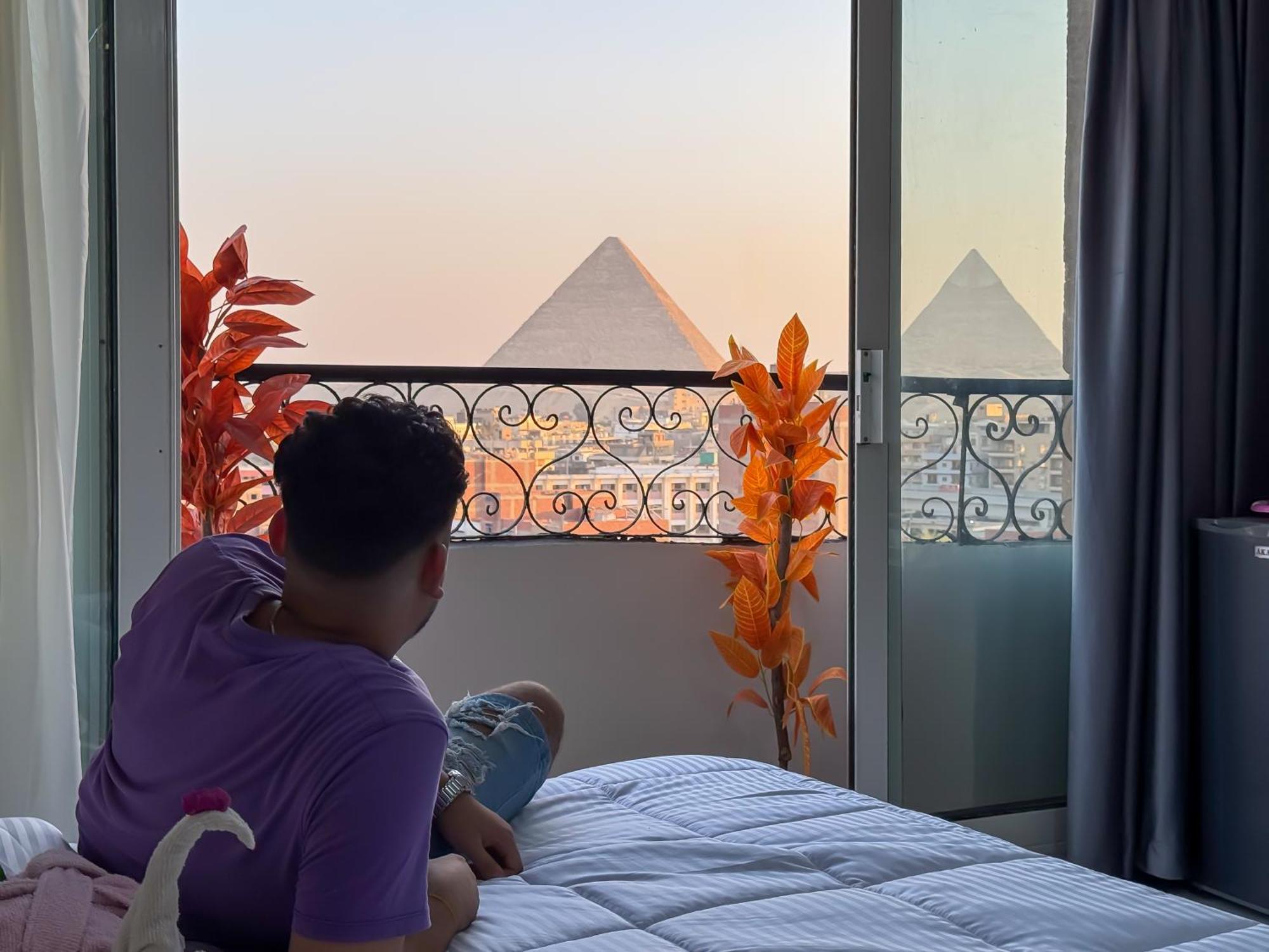 New Top Pyramids Hotel Kairo Bagian luar foto